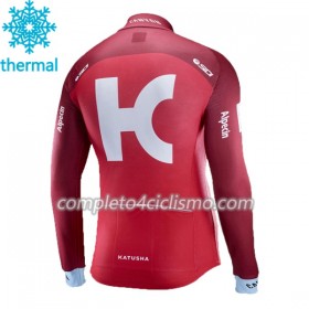 Maglia 2017 Team Katusha Alpecin N001 Winter Invernale